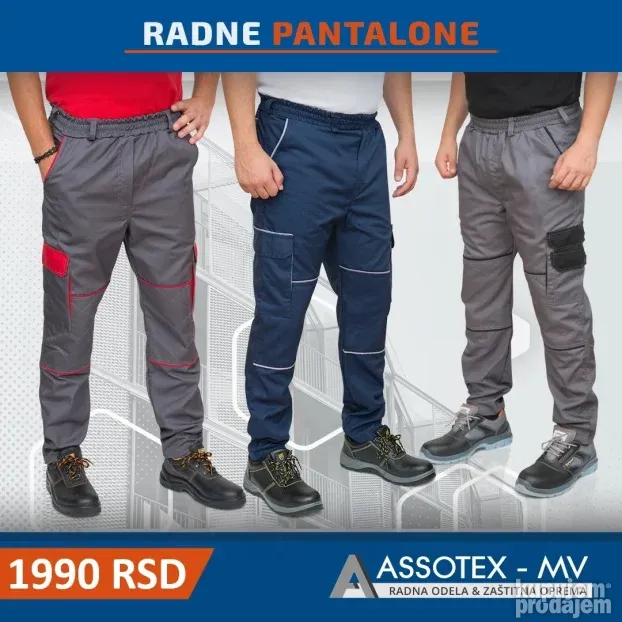 Treger pantalone MV1 POLUKOMBINEZON premium