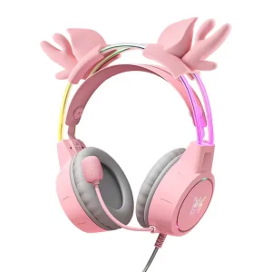ONIKUMA X15 Pro Deer Horns pink