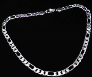 Posrebren prelep lanac 925,3 pa 1, 2mm