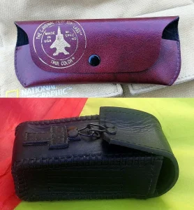 Futrole za naočare - Pilot USA + kožna "goveđi box"