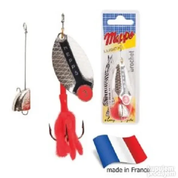 Cuillère tournante mepps lusox argent