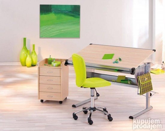 Pokretna Komoda 4 Fioke 65x40x36cm - InterLink