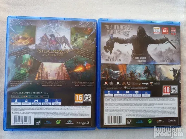 PS4 / PS5 - Shadow Awakening & Shadow of Mordor