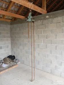 Cekrk rucni sa lancem nosivost 5T