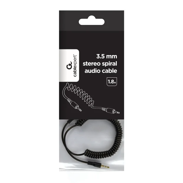 Gembird rastegljivi audio kabl 3.5mm muški na muški AUX 1.8m