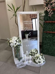 Luksuzna tabla dobrodošlice