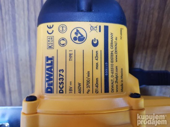 DeWALT DCS373 Aku Cirkular