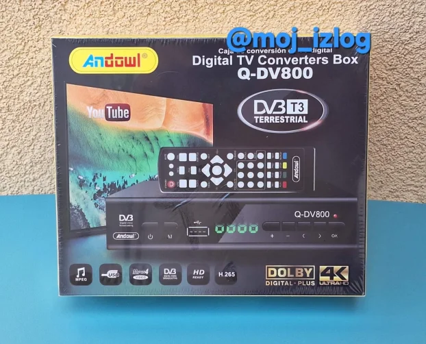Digitalna Sobna TV antena Full HDTV 4K DVB-T2 besplatni TV