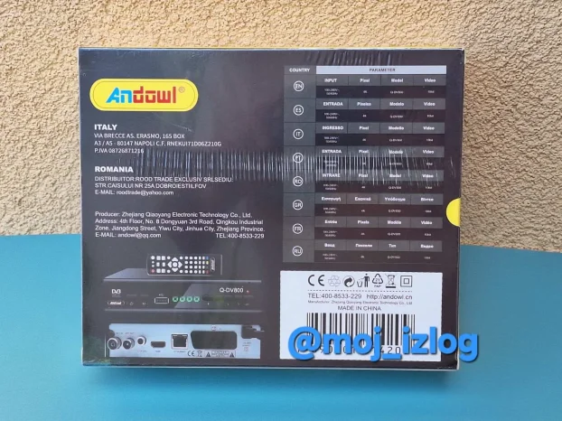 Digitalna Sobna TV antena Full HDTV 4K DVB-T2 besplatni TV