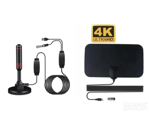 Digitalna Sobna TV antena Full HDTV 4K DVB-T2 besplatni TV