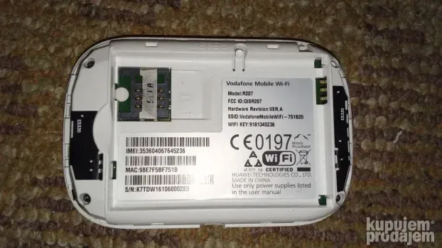 Huawei R207 Mi-fi ruter