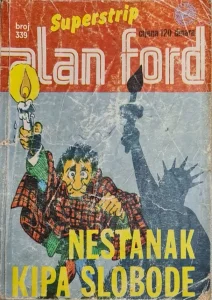 Alan Ford br. 339 - Nestanak Kipa Slobode