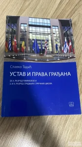Ustav i prava gradjana za 3 i 4 razred srednje skole