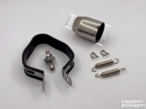 Auspuh 39cm AKCIJA! Akrapovic za motor atv skuter PEDA kvad