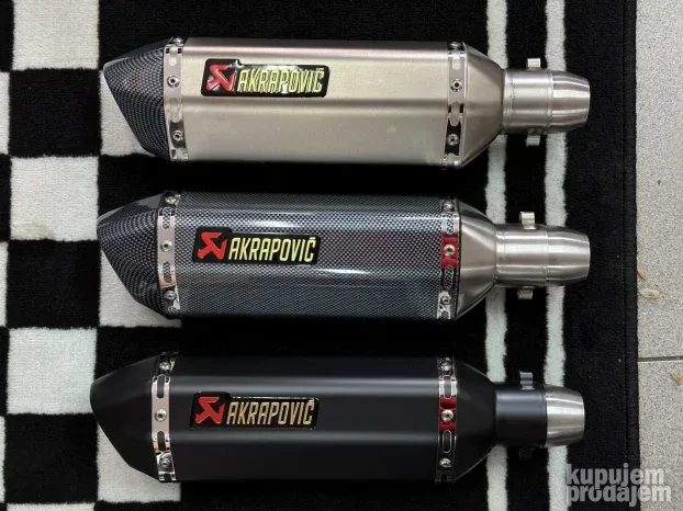Auspuh 39cm AKCIJA! Akrapovic za motor atv skuter PEDA kvad