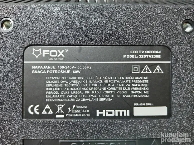 TP.MS3663S.PB805 za tv Fox 32DTV230E