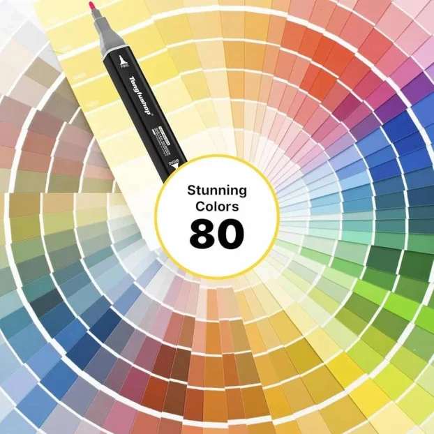 Markeri, 80 duplih markera