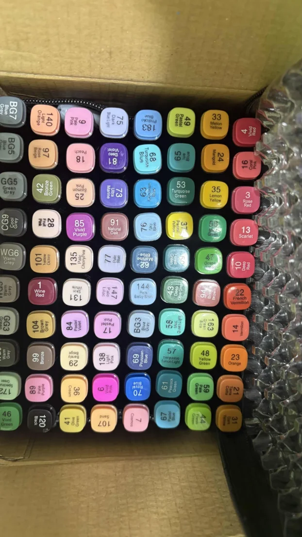 Markeri, 80 duplih markera