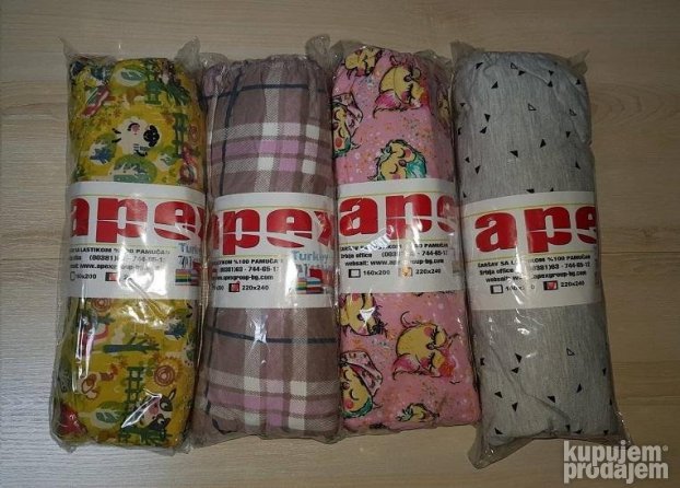 Čaršav sa lastišom lastišem 240x220 gumom POST BEZ PLATNA