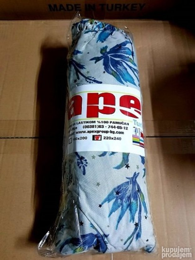 Čaršav sa lastišom lastišem 240x220 gumom POST BEZ PLATNA