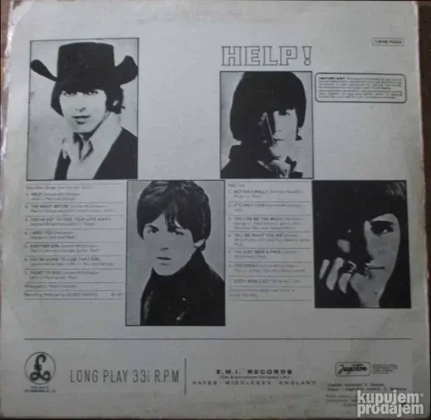 The Beatles-Help! LP (1979)
