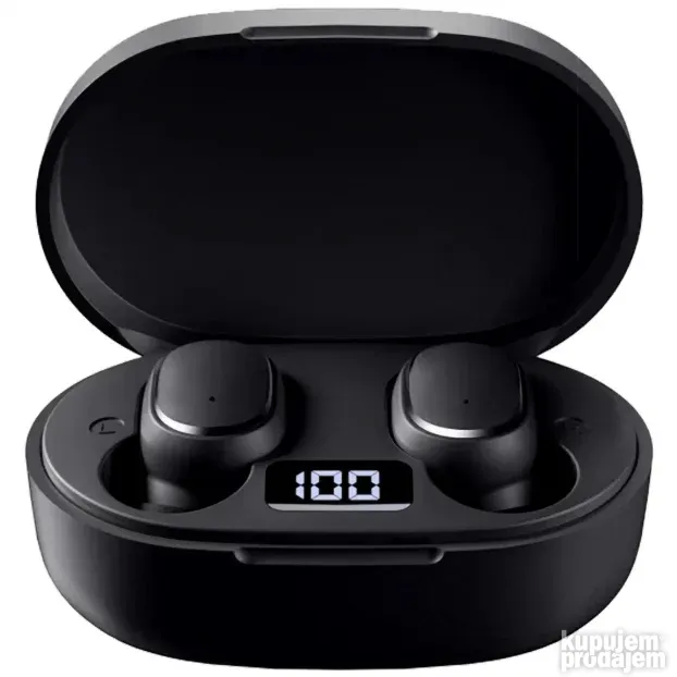 Slušalica bežična, Bluetooth v5.1, crne TWS B60 Black