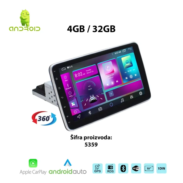 Multimedije za auto Android vec od 59eur 2GB univerzalne,