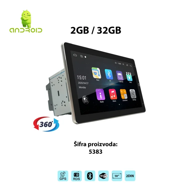 Multimedije za auto Android vec od 59eur 2GB univerzalne,