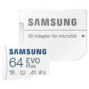 Micro SD Samsung 64GB EVO Plus SDXC UHS-I U3 V10 A1