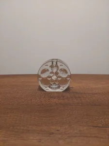 Mid Century Walther Glass Solifleur Vase