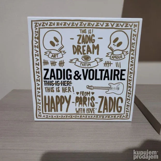 Zadig & Voltaire Z&V This Is Her set 50ml + 50ml body lotion