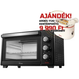 ARDES 6231B 30 liter convection electric mini oven with gift