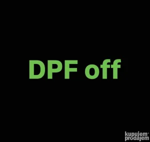 DPF off gasenje softver