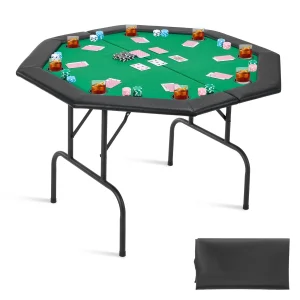 Sklopivi poker sto za 8 igrača (126 cm)
