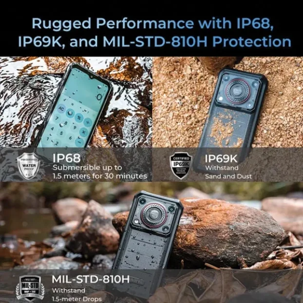 Oukitel WP36 pro Rugged Smartphone 6+18GB/256GB/10600mAh