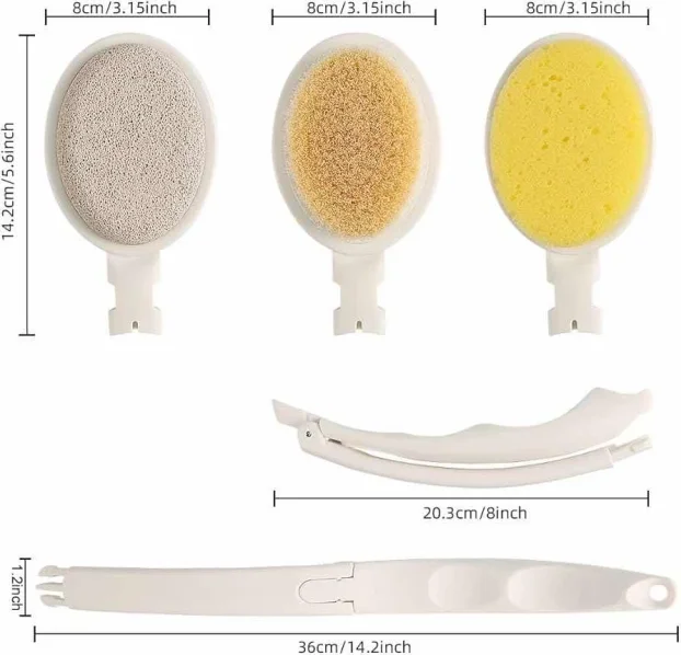 LFJ Četka za Kupanje- 3 u 1 cirkulacija, celulit, čišćenje