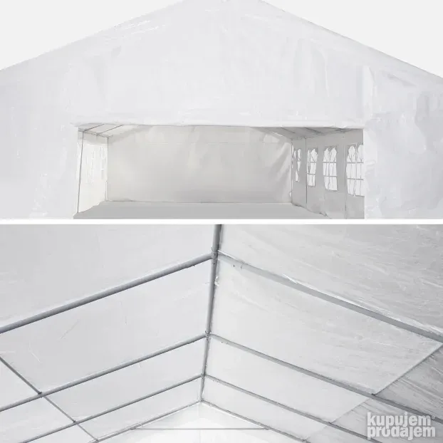 Tende paviljoni 3x6m,  3x9m i 6x12msa bocnim stranama-Akcija