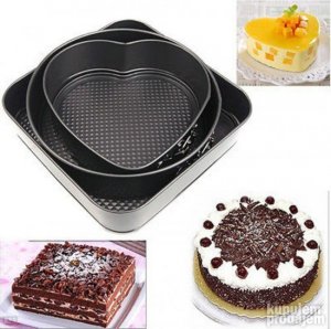 Set od 3 kalupa za torte