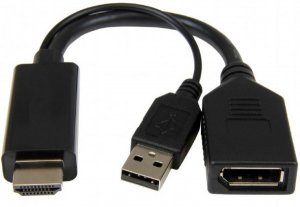 CABLEXPERT Aktivni HDMI na Displayport adapter 4k 30Hz