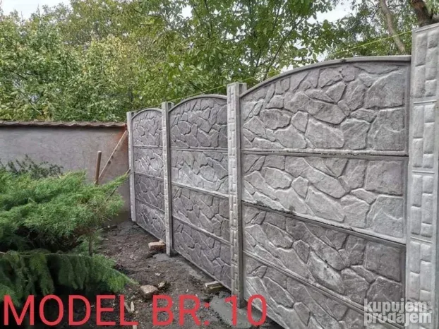Izrada+Ugradnja Betonskih Ograda