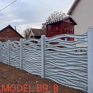 Izrada+Ugradnja Betonskih Ograda