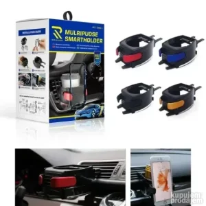 Auto držač za mobilni telefon i čašu