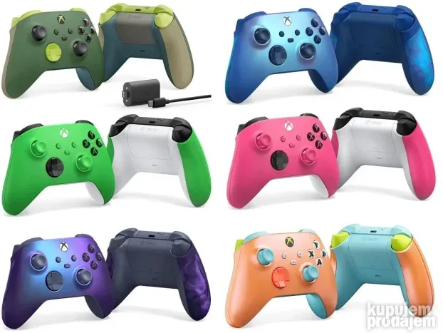 Xbox Series S X Controller Sky Pulse Ghost Cipher Doom Black