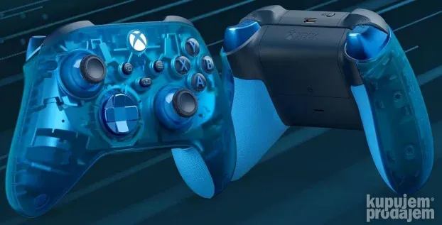 Xbox Series S X Controller Sky Pulse Ghost Cipher Doom Black
