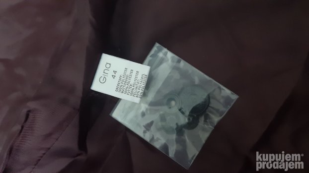 GINA zimska duza jakna sa krznom vel. 44 - kao nova