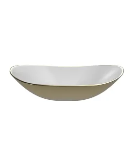 Lavabo COPEN nadgradni 615x360x155 zlatno beli C-15-200