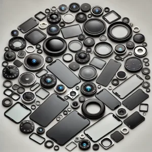 Staklo kamere Honor 200 Black