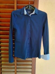 Legend-kvalitetna-ženska-teget košulja-elastin-S