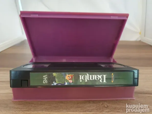 Video kaseta, vhs, Bambi, na mađarskom