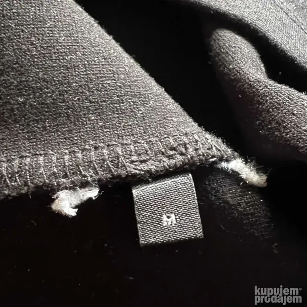 ALEXANDER MCQUEEN ORIGINAL crna kozna haljina M KAO NOVA MCQ
